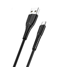 USAMS kábel U35 USB-C 2A gyorstöltés 1m fekete SJ366USB01 (US-SJ366) mobiltelefon kellék