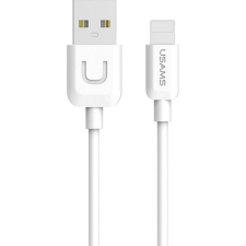 USAMS Kábel U-Turn Lightning 1 m Fehér 2A IPUSBXD02 US-SJ097 (IPUSBXD02) kábel és adapter
