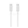 USAMS KY adatkábel (Type-C - Type-C, 60W, gyorstöltő, 100cm) FEHÉR (SJ691USB02)