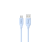 USAMS MOE SJ620 MICRO USB KÁBEL 2A 1 MÉTER KÉK