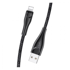 USAMS SJ397USB01 Lightning adat és töltő kábel 3m, fekete (1324003) (SJ397USB01) kábel és adapter