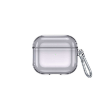 USAMS TPU szilikontok Airpods 3 Usams BH740 füst színű fülhallgató, fejhallgató tok