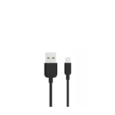 USAMS U-TURN USB-A apa - Lightning apa 2.0 Adat és töltőkábel - Fekete (1m) (IPUSBXD01) kábel és adapter