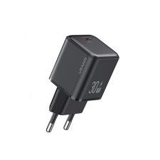 USAMS US-CC186 X-Ron Series USB-C Hálózati töltő - Fekete (30W) (USA001282) mobiltelefon kellék
