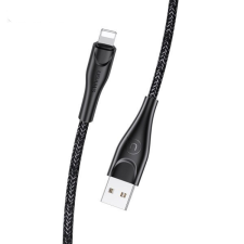 USAMS USB apa - Lightning apa töltő és adat kábel 1m - Fekete (SJ391USB01) kábel és adapter