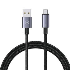 USAMS USB-Micro-USB 2A 2m gyors töltő acél kábel SJ670USB01 (US-SJ670) mobiltelefon kellék