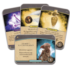 usapoly Limitált promókártyák a Harry Potter: Sötét varázslatok kivédése társasjátékhoz társasjáték