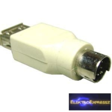  USB A aljzat-PS/2 dugó kábel és adapter
