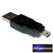  USB A dugó - mini 5P USB dugó kábel és adapter