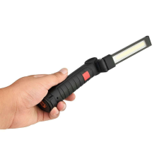  USB-n keresztül tölthető 360 fokban forgatható mágneses LED lámpa, vészvilágítás, állítható fénye... elemlámpa