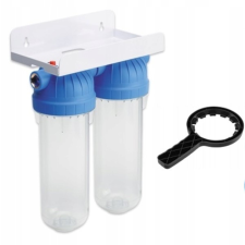 USTM Kétlépcsős szűrőház 10&quot; hidegvízre 3/4&quot; csatlakozás USTM FS2WFW34 vízszűrő
