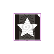 Üstökös csillag (csss0240) csillámtetoválás