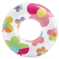 Úszógyűrű virágok 81 cm INTEX 59259 medence kiegészítő