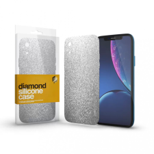Utángyárott iPhone XS Max tok, Szilikon tok -ezüst (Diamond) tok és táska