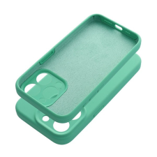 utángyártott 2mm Apple iPhone 16 Plus szilikon hátlap tok, zöld (menta) tok és táska