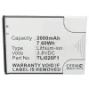 utángyártott Alcatel OT-5042D készülékhez mobiltelefon akkumulátor (Li-Ion, 2000mAh / 7.6Wh, 3.8V) - Utángyártott