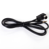 utángyártott Alpine CDA-9831R készülékhez átalakító kábel (3.5mm Jack (Apa), Alpine csatlakozó, 60cm, Fekete) - Utángyártott