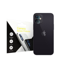 utángyártott Apple iPhone 12 mini tempered glass kamera védő üvegfólia mobiltelefon kellék