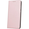 utángyártott Apple iPhone 14 Pro Max, Oldalra nyíló tok, stand, Smart Magnet, vörösarany