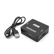 utángyártott Átalakító (HDMI (Anya), VGA (Apa), Fekete) - Utángyártott kábel és adapter