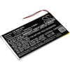 utángyártott Barnes &amp; Noble GlowLight Plus 7.8 készülékhez tablet akkumulátor (Li-Polymer, 3.7V, 1500mAh / 5.55Wh) - Utángyártott