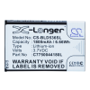 utángyártott BLU Studio 5.0CE készülékhez mobiltelefon akkumulátor (Li-ion, 3.7V, 1800mAh / 6.66Wh) - Utángyártott