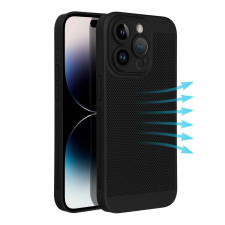 utángyártott Breezy Apple iPhone 16e, műanyag tok, fekete tok és táska