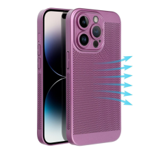 utángyártott Breezy Apple iPhone 16e, műanyag tok, lila tok és táska