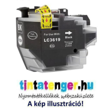  Utángyártott Brother LC3619XLBK nagy kapacitású (65ml) fekete tintapatron nyomtatópatron & toner