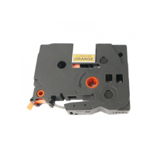 utángyártott Brother TZ-B51, TZE-B51 helyettesítő címkeszalag (Neon Narancssárga alapon Fekete) - Utángyártott nyomtató kellék