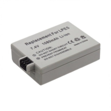 utángyártott Canon EOS-1000D / 1000 D akkumulátor - 1100mAh (7.4V) - Utángyártott digitális fényképező akkumulátor