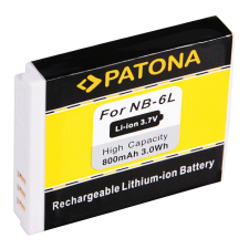 utángyártott Canon IXUS 25is, 85is, 95is akkumulátor - 800mAh (3.7V Fehér) - Utángyártott egyéb videókamera akkumulátor