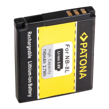utángyártott Canon NB-8L akkumulátor - 740mAh (3.6V) - Utángyártott digitális fényképező akkumulátor