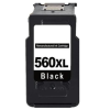 utángyártott Canon PG560XL [Bk] 22ml, nagy kapacitású prémium, utángyártott fekete tintapatron PG-560XL