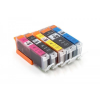 utángyártott Canon Pixma TS6000 készülékhez 5 db tintapatron (Cián / Fehér / Fekete / Fehér / Magenta / Sárga) - Utángyártott