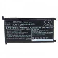 utángyártott Dell Inspiron 14-7472-D1601G, 14-7472-D1605G készülékekhez Laptop akkumulátor (11.4V, 3650mAh, Li-Ion) - Utángyártott dell notebook akkumulátor