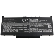 utángyártott Dell Latitude 14 E7470 készülékhez laptop akkumulátor (Li-Polymer, 7.6V, 7200mAh / 54.72Wh) - Utángyártott dell notebook akkumulátor