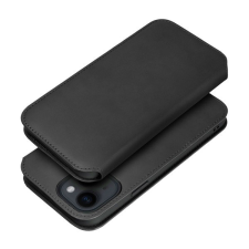utángyártott Dual Pocket Samsung Galaxy A15, flip tok, fekete tok és táska
