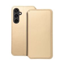 utángyártott Dual Pocket Samsung Galaxy S23 FE, flip tok, arany tok és táska