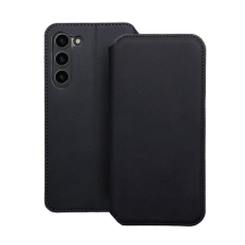 utángyártott Dual Pocket  Samsung Galaxy S24, flip tok,fekete tok és táska
