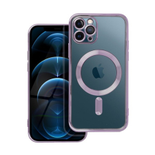utángyártott Electro Mag Apple iPhone 11 Pro MagSafe szilikon tok, lila tok és táska