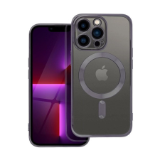 utángyártott Electro Mag Apple iPhone 13 Pro MagSafe szilikon tok, fekete tok és táska