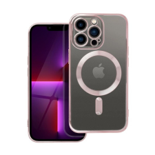utángyártott Electro Mag Apple iPhone 13 Pro MagSafe szilikon tok, rozéarany tok és táska