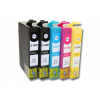 utángyártott Epson Stylus Office BX300 készülékhez 5 db tintapatron (Cián / Fekete / Magenta / Sárga) - Utángyártott