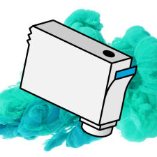 Utángyártott Epson T0482 Cyan tintapatron nyomtatópatron & toner