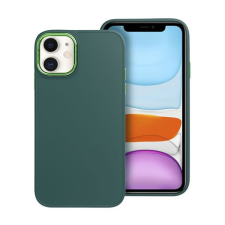 utángyártott Frame Apple iPhone 11 szilikon tok, zöld tok és táska