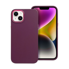 utángyártott Frame Apple iPhone 13 közepesen ütésálló tok kameravédő kerettel, lila tok és táska