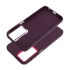 utángyártott Frame Samsung A16 5G közepesen ütésálló tok kameravédő kerettel, lila