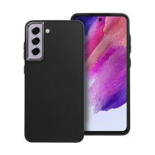 utángyártott Frame Samsung Galaxy S21 FE szilikon tok, fekete tok és táska