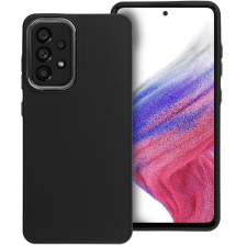 utángyártott Frame Samsung Galaxy S25+ közepesen ütésálló tok kameravédő kerettel, fekete tok és táska